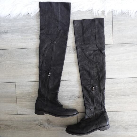 Ld Tuttle The Shaper Over The Knee Boot Black 37.5 - Picture 4 of 16